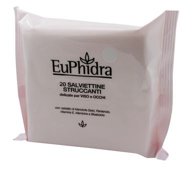 Euphidra salviettine struccanti 20 pezzi