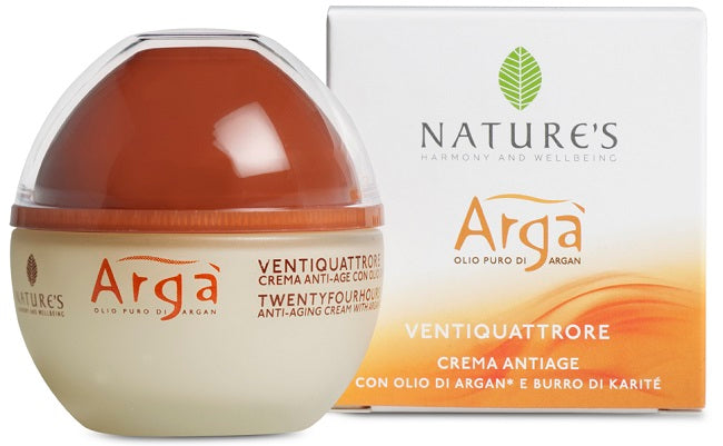 Arga' crema ventiquattro ore antiage 50 ml nature's