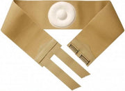 Orione 357 cinto per ernia ombelicale con pelotta rivestita in pelle beige 9