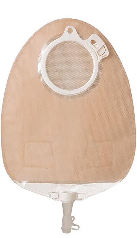 Sacca trasparente sistema a 2 pezzi sacche per urostomia con multichamber sensura click 60 mm maxi 460 ml 30 pezzi