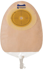 Sacca trasparente sistema monopezzo per urostomia con multichamber sensura ritagliabile 15/33 mm maxi 400 ml 10 pezzi