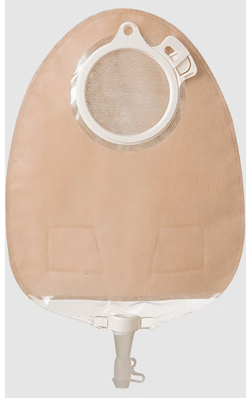 Sacca per urostomia con multichamber trasparente sistema a 2 pezzi sensura click 40 mm maxi 550 ml 30 pezzi