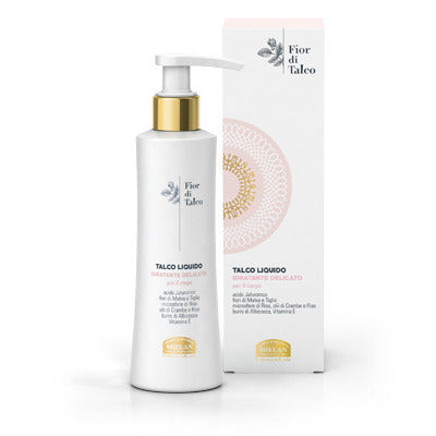 Helan fior di talco talco liquido idratante delicato corpo 200 ml