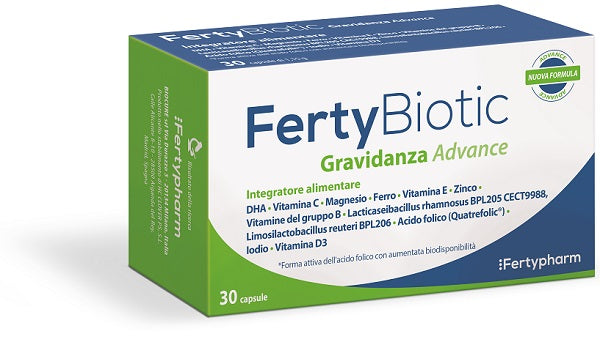 Fertybiotic gravidanza advance 30 capsule da 1,15 g