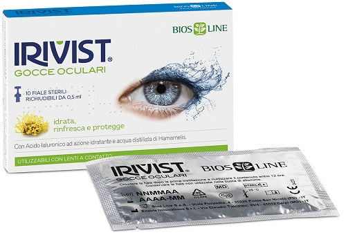 Irivist gocce oculari monodose 10 fiale da 0,5 ml