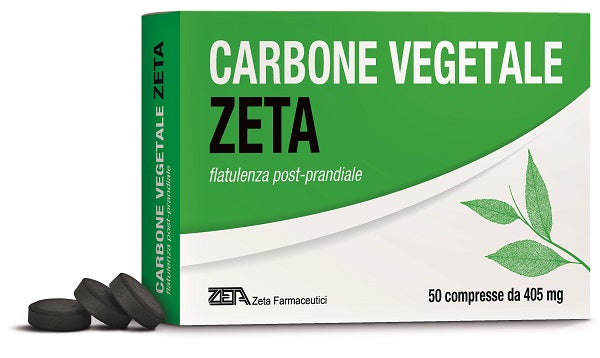 Carbone vegetale 50 compresse da 405 mg