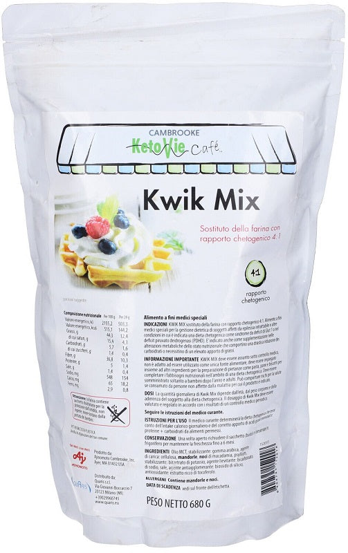 Ketovie cafe' kwik mix sostituto farina 680 g