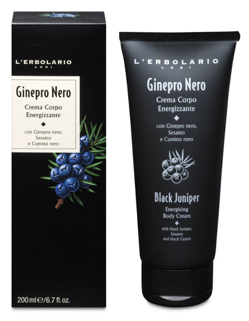 Ginepro nero crema corpo energizzante 200 ml