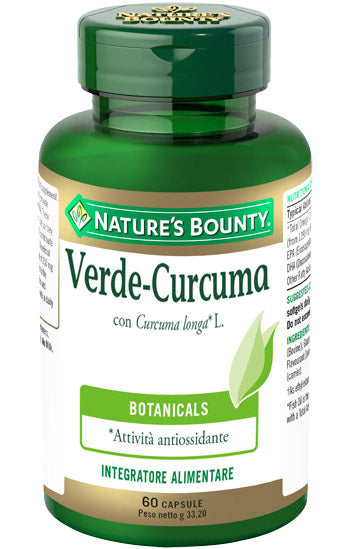 Verde curcuma 60 capsule 33,2 g