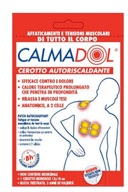 Calmadol cerotto riscaldante bipack 2 pezzi
