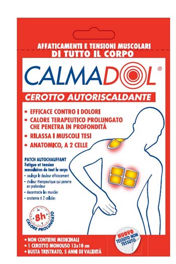 Calmadol cerotto riscaldante bipack 2 pezzi