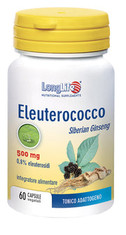 Longlife eleuterococco 0,8% 60 capsule 500mg