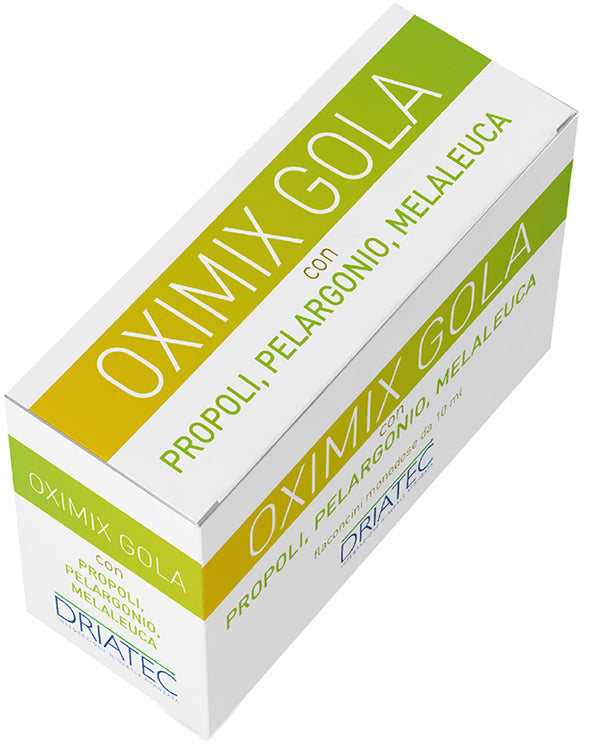 Oximix gola 10 flaconcini da 10 ml