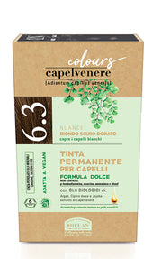 Capelvenere colours tinta capelli 6,3n biondo scuro dorato