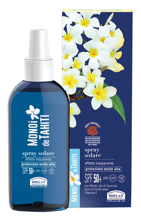Monoi de tahiti spray solare effetto trasparente spf50+ 150 ml