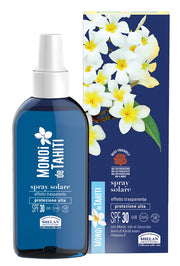 Monoi de tahiti spray solare effetto trasparente spf30 150 ml