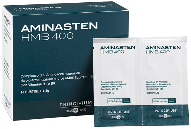 Principium aminasten hmb400 14 bustine 6 g