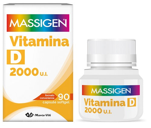 Massigen vitamina d 2000 ui 90 capsule softgel