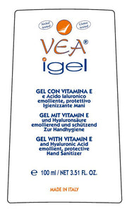 Vea igel gel mani igienizzante vitamina e acido ialuronico 100 ml
