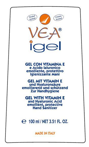 Vea igel gel mani igienizzante vitamina e acido ialuronico 100 ml
