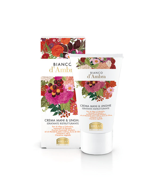 Bianco d'ambra crema mani & unghie idratante ristrutturante 50 ml
