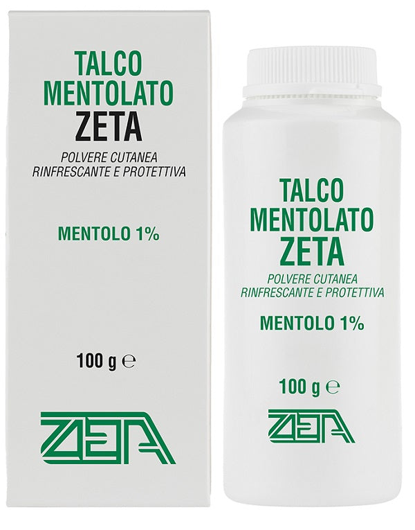 Talco mentolato zeta 100 g