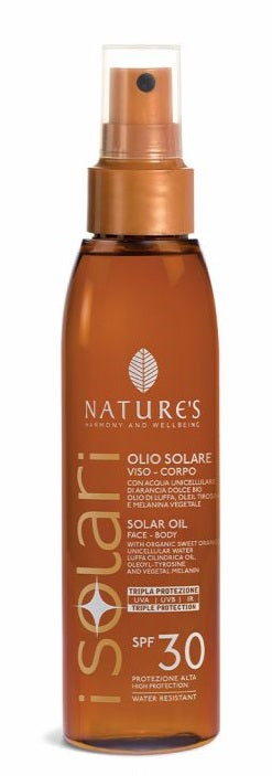 Nature's i solari olio solare viso corpo spf 30 150 ml