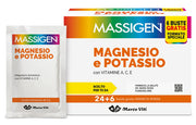 Massigen magnesio potassio 24 bustine + 6 bustine