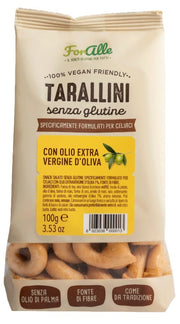 Foralle tarallini senza glutine con olio extra vergine d'oliva 100 g