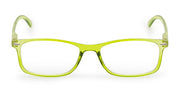 Occhiale da lettura ultrapiatto tascabile contacta ultraflat verde acido +3,00