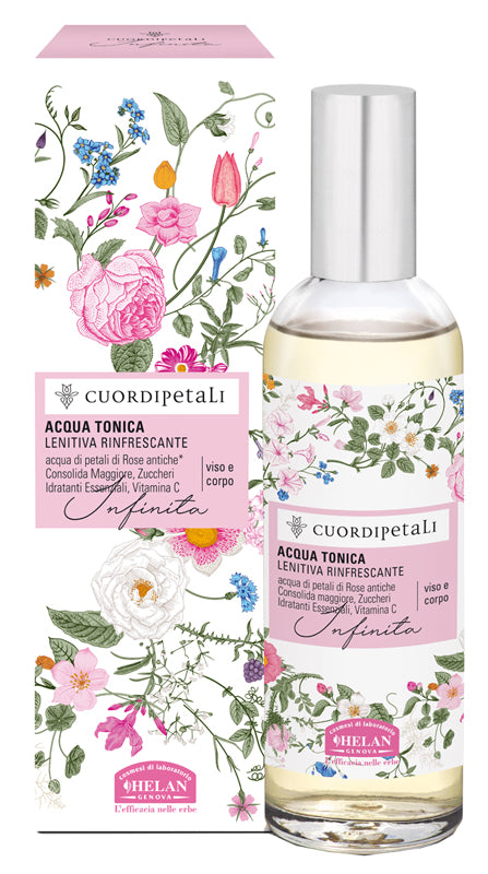 Cuor di petali infinita acqua tonica lenitiva rinfrescante 100 ml