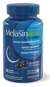 Melasin natural sonno 1mg 30 gommose