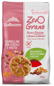 Zerograno frollini cereali frutta 220 g
