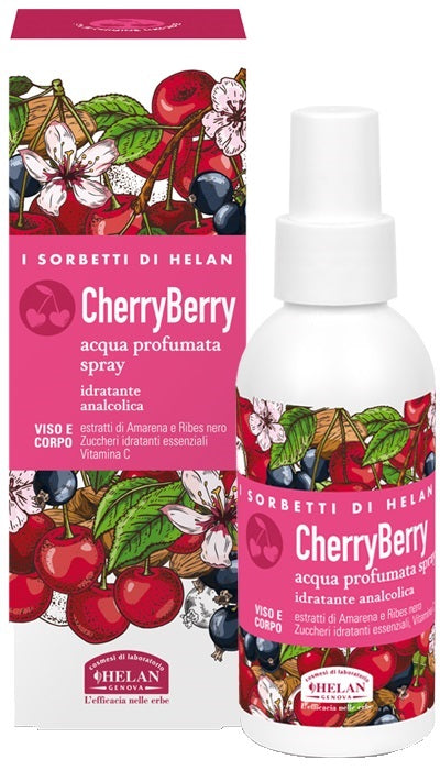 I sorbetti di helan cherryberry acqua profumata spray idratante 100 ml