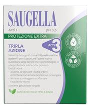 Saugella acti3 salviettine 10 pezzi