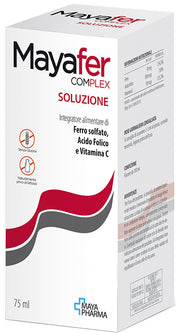 Mayafer complex soluzione 75 ml senza glutine naturalmente privo di lattosio