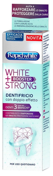 Rapid white dentifricio white+booster strong 75ml