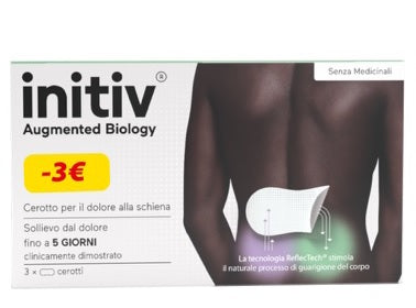 Cerotto dolore schiena initiv 3 pezzi promo