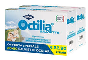 Salviette perioculari octilia bipack 20+20 garze monouso
