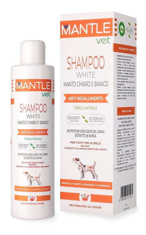 Mantle vet shampoo manto chiaro 250 ml