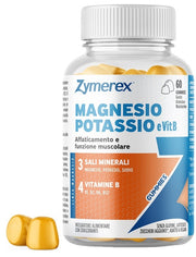 Zymerex magnesio potassio e vit b 60 gummies