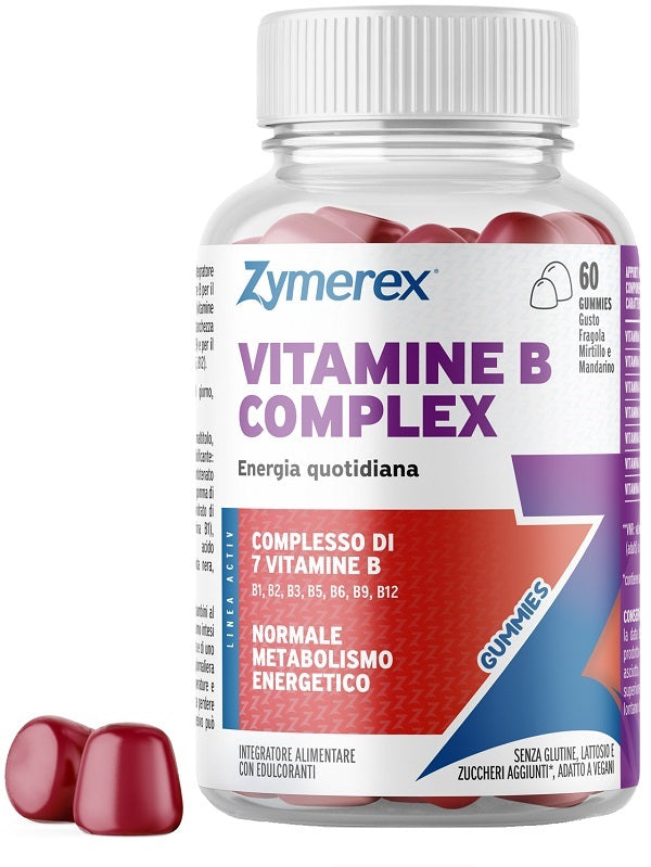 Zymerex vitamine b complex 60 gummies