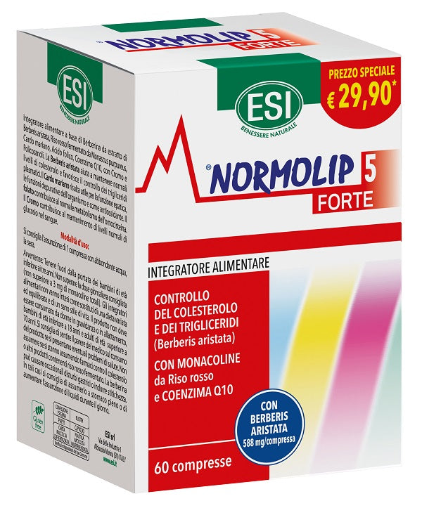 Esi normolip 5 forte offerta 60 compresse