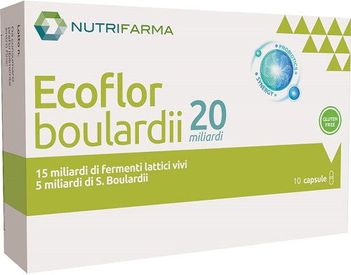 Ecoflor boulardii 20 miliardi 10 capsule