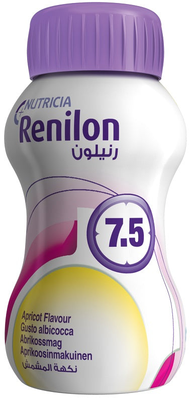 Renilon 7,5 albicocca 4 bottiglie da 125 ml