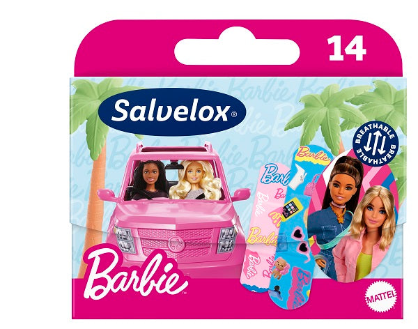 Cerotto salvelox barbie 14 pezzi