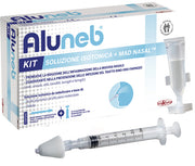 Aluneb kit soluzione isotonica 15 flaconcini da 4 ml + mad nasal atomizzatore