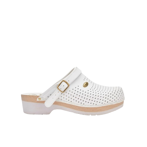 Calzatura clog supercomfort b/s bycast u white 43