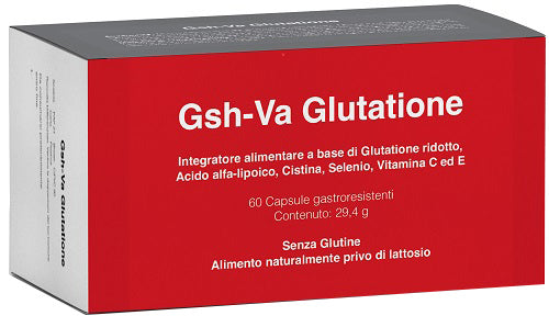 Gsh-va glutatione 60 capsule gastroresistenti da 490 mg