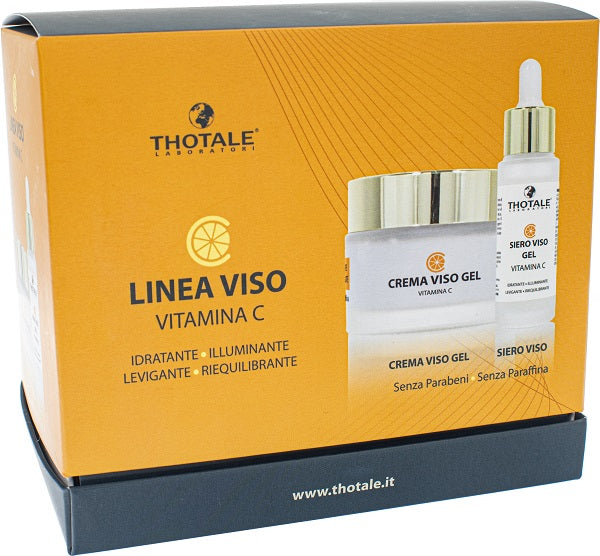 Kit viso vitamina c 1 crema viso gel 50 ml + 1 siero viso gel 30 ml